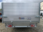 Remorque Tri-benne SARIS - K3 306 - 306 x 184 - PTAC : 2700 kg - 2 Essieux - Freinée - Référence PW3.3_3