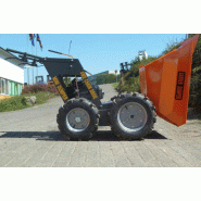 Mini Dumper thermique Delta-Competent Garden Dumper 250 kg - Honda GXV160 - 4x4_3