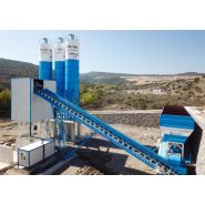 Centrale à béton fixe Fabo Powermix-160 - 160 m3/h - Mélangeur double arbre 4,5m3_3