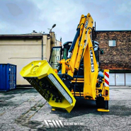 Épareuse pour tractopelle avec broyage de 12 cm