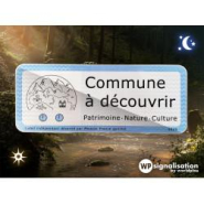 Panneau Label Commune à découvrir - Informations Diverses et Horloges de Visite_3