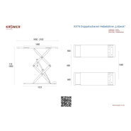 Pont élévateur à double ciseaux encastré pour votre atelier automobile  - XX75 KROEMER_3
