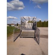 Bétaillère 16800 kg avec béquille mécanique renforcée