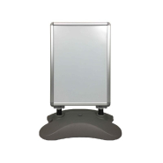 Stop trottoir panneau aluminium sur ressorts porte affiches - BCS-Swing, BCS SwingA1_3