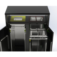 Banque de tri de déchets pour sac de 100 litres - BACCARA_3