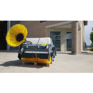 Godet balayeur ramasseur pour chargeur compact télescopiques tracteur_3