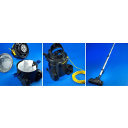 Aspirateur de poussières - DUSTEAM 12P - léger, ultra performant, sols durs et moquettes, filtre HEPA 13, 11.5L_3