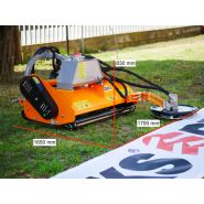 Interfila-130 broyeur forestier - deleks - largeur de travail 1000 mm_3