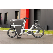 Vélo cargo Urban Arrow Shorty - robuste, compact et modulable - 50 kg/150 litres de capacité - motorisation Bosch_3