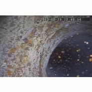 Caméra étanche IP68 pour inspection sous-marine et barrages