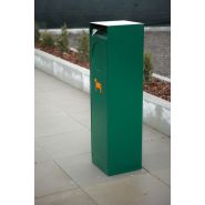 Cp110 - poubelle publique - mmcité 1 a.S. - caponiche avec un rouleau de sachets plastiques, 32 l, avec couvercle_3