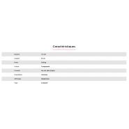 7010S - Porte-brochures de comptoir - Afix Diffusion - Hauteur 7,4 cm - Polystyrène cristal transparent_3