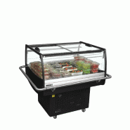 Îlot de refroidissement PDC90SL Acrylic Sides 4 Bumpers Noir TEFCOLD_3
