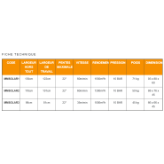 Robot de nettoyage de panneaux photovoltaïques - Brosse en nylon à rotation de 250 tr/min_3