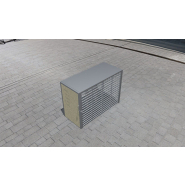 Box à vélo sécurisé en acier inoxydable - Référence BTAV1 - Structure robuste et personnalisable_3