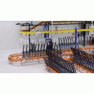 Convoyeur au sol F1 Power & Free - Charge jusqu'à 300 kg - Composants interchangeables T1_3