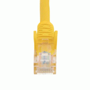 StarTech Cble réseau Cat5e sans crochet de 50 cm - Jaune_3