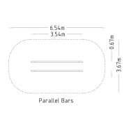 Équipement de fitness extérieur - Barres parallèles Gym - 8036724 - Hags_3