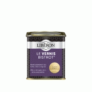 Vernis meuble et objet Bistrot® LIBERON - incolore brillant - 0.25L - protection bois résistante aux taches et rayures_3