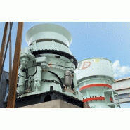 Concasseur giratoire avec faible coût d'exploitation