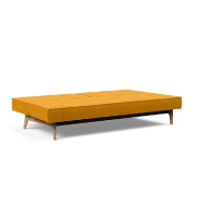 Canapé convertible INNOVATION LIVING SPLITBACK EIK - 115x200 cm - Tissu Elegance Burned Curry - Design scandinave_3