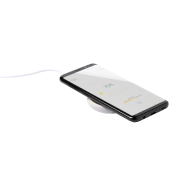 Chargeur sans fil 5W - boîtier en bambou et paille de blé - câble USB inclus_3