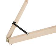 Chevalet bois naturel - Pliable et transportable Réf : 215499_3