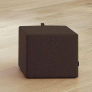 Pouf multifonction coloré esmou - marron a430_3