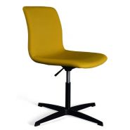 Koda Meeting - Chaise de bureau ergonomique - Sitis - Accoudoirs noir ou chrome - Base fixe en métal ou alu poli_3