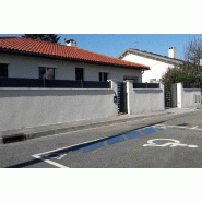 Portail coulissant déco droit - 2500 / 1700_3