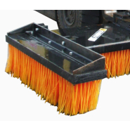 Balai pousseur Modulo'sweep adaptable sur fourches à palettes - Emily, 4 modèles disponibles, structure acier 5mm_3