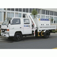 Grue auxiliaire XCMG - SQ2ZK1 - 2T - bras articulé - capacité max 2000kg - hauteur max 7.5m_3