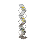 Présentoir ZIG ZAG facile à monter et à transporter