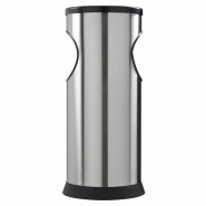 Cendrier étouffoir corbeille - 0.25L/17.5L - Kipso - Noir graphite ou inox brossé_3