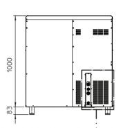 Machine à glace en grains AF 156 WS - Scodif Scotsman - Production 150 kg/24h - Stockage 55 kg - Finition inox_3