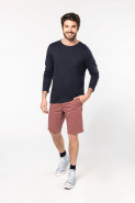 Bermuda aspect délavé homme - Kariban - 100% coton - Réf: K752_3