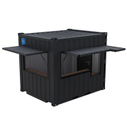 Container aménagé Snack Box 10 pieds - solution clé en main pour food truck et événements_3