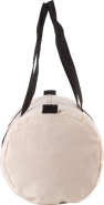 Sac fourre-tout en toile de coton - Kimood - Réf: KI0632 - 310 g/m² - Fermeture zippée - Couleur Natural/Black_3