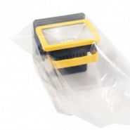 Sachet en plastique - sacs-direct - 80 x 160 mm - Transparent, Résistant, Apte à l'alimentaire (x1000)_3