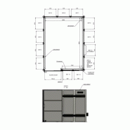 Cabine de soudage laser classe 4 - 4x3m avec porte coulissante_3