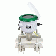 Débitmètre autonome électromagnétique à insertion AG-90 - fonctionnement sur pile - installation simple par bridage_3