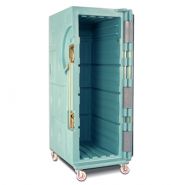 Chariot isotherme 550L avec dimensions compactes pour logistique