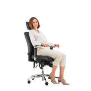 Siège BIOSWING 460 pour femmes - Garantie anti-mal-de-dos, repose-tête réglable et système d'assise dynamique_4
