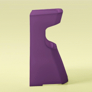 Tabouret haut intérieur/extérieur Karla - Sokoa - Violet_3
