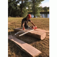 Scierie portative pour tronçonneuse - 91cm - Archer Australia - Aluminium léger et solide_3