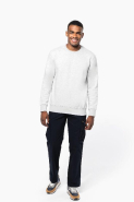 Sweat-shirt col rond homme - Réf: K488 - Kariban - 80% coton / 20% polyester - Lavage à 60°C_3