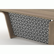 Bureau de Direction design Italien piètement extérieur So Luna_3