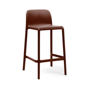 Chaise haute en résine RIVA Mini - Stamp - Monocoque avec structure tubulaire empilable et légère_3