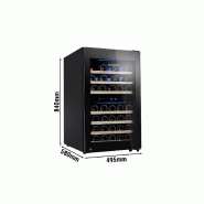 Cave à vin professionnelle multizones - 45 bouteilles | GGM - WKM120S-2N_3