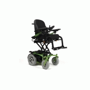 Fauteuil roulant électrique avec accoudoirs réglables et rabattables